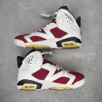 Jordan 6 Retro Carmine (2021) *pre-owned* SIZE 10