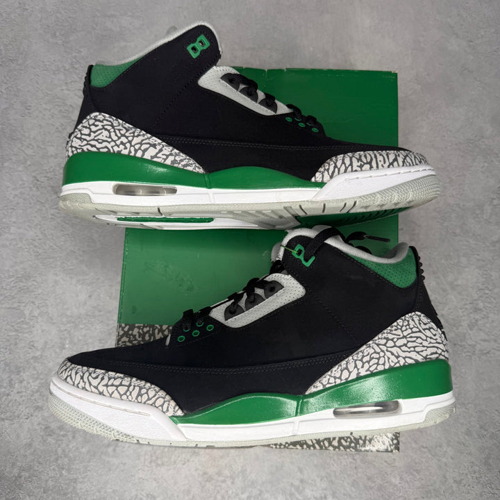 Jordan 3 Retro Pine Green pre-owned size 12 - Kicks Collective PA - Jordan - CT8532-030 - Men's Shoes - 12M/13.5W - Pre-Owned