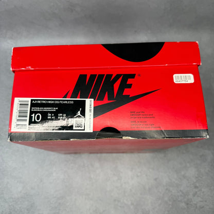 Jordan 1 Retro High Fearless UNC Chicago *pre - owned* SIZE 10 - Kicks Collective PA - Jordan - CK5666-100 - Men's Shoes - 10M/11.5W - Pre - Owned