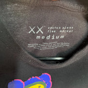 KAWS x Cactus Plant Flea Market T-shirt Black *pre-owned* SIZE M