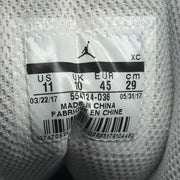 Jordan 1 Mid Cool Grey/White *pre-owned* SIZE 11