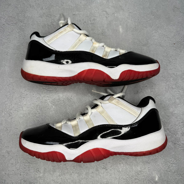 Jordan 11 Retro Low Concord Bred *pre - owned* SIZE 9 - Kicks Collective PA - Jordan - AV2187-160 - Men's Shoes - 9M/10.5W - Pre - Owned - No Box