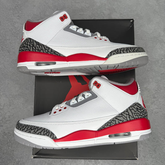 Jordan 3 Retro Fire Red (2022) - Kicks Collective PA - Jordan - DN3707 - 160 - Men's Shoes - 10.5M/12W - Brand New