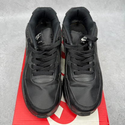 Nike Air Max 90 Recraft Triple Black (GS) *pre-owned* SIZE 6Y