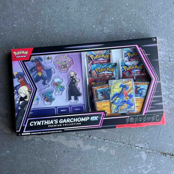 Pokemon Cynthia's Garchomp ex Premium Collection Box 2025 Pokémon Scarlet & Violet 