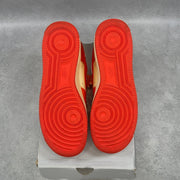 Nike Air Force 1 Low White Orange Custom (2021) 10 (Pre-Owned) - aux