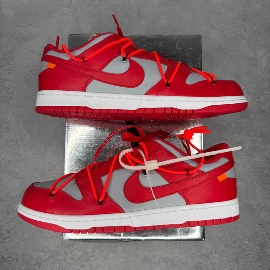 Nike Dunk Low Off-White University Red
