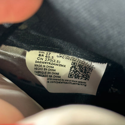 Jordan 1 Retro High OG Spider-Man Across the Spider-Verse VNDS *pre-owned* SIZE 9