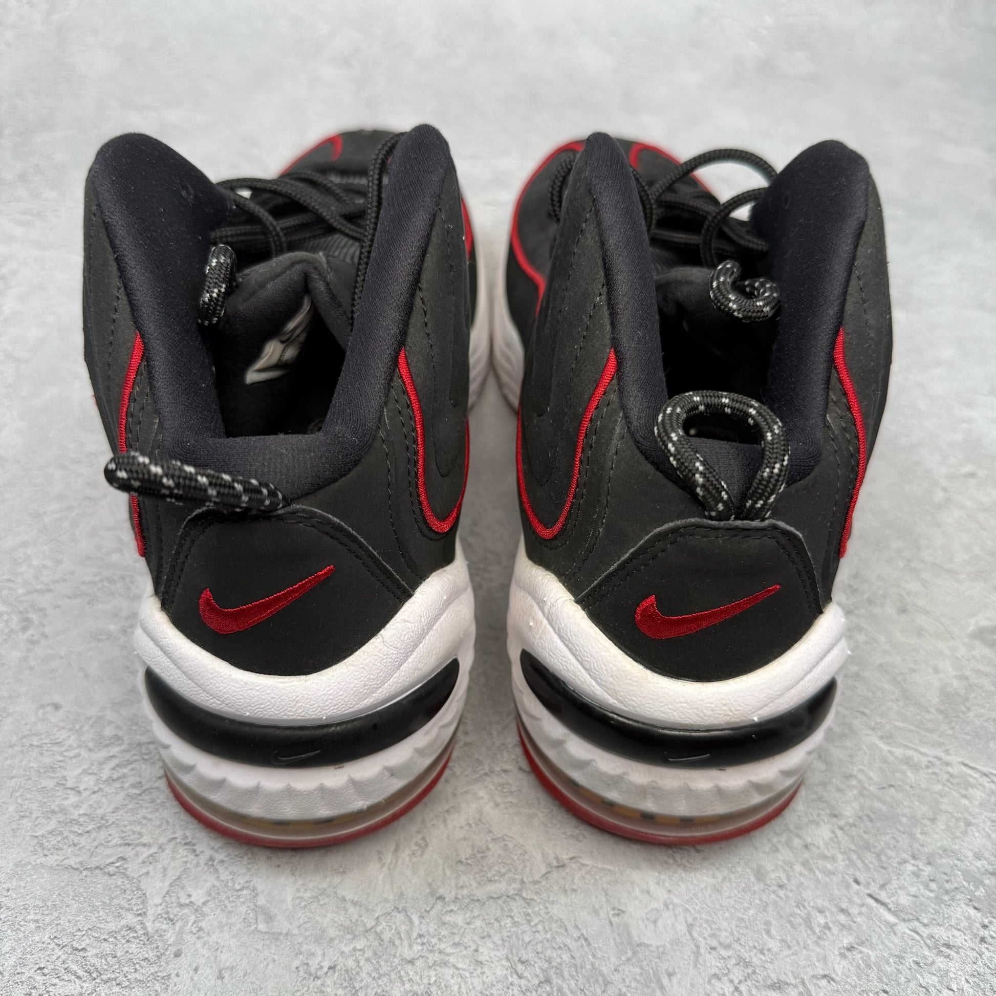 Nike Air Penny II Miami Heat *pre - owned* SIZE 10 - Kicks Collective PA - Nike - 333886 - 002 - Men's Shoes - 10M/11.5W - Pre - Owned