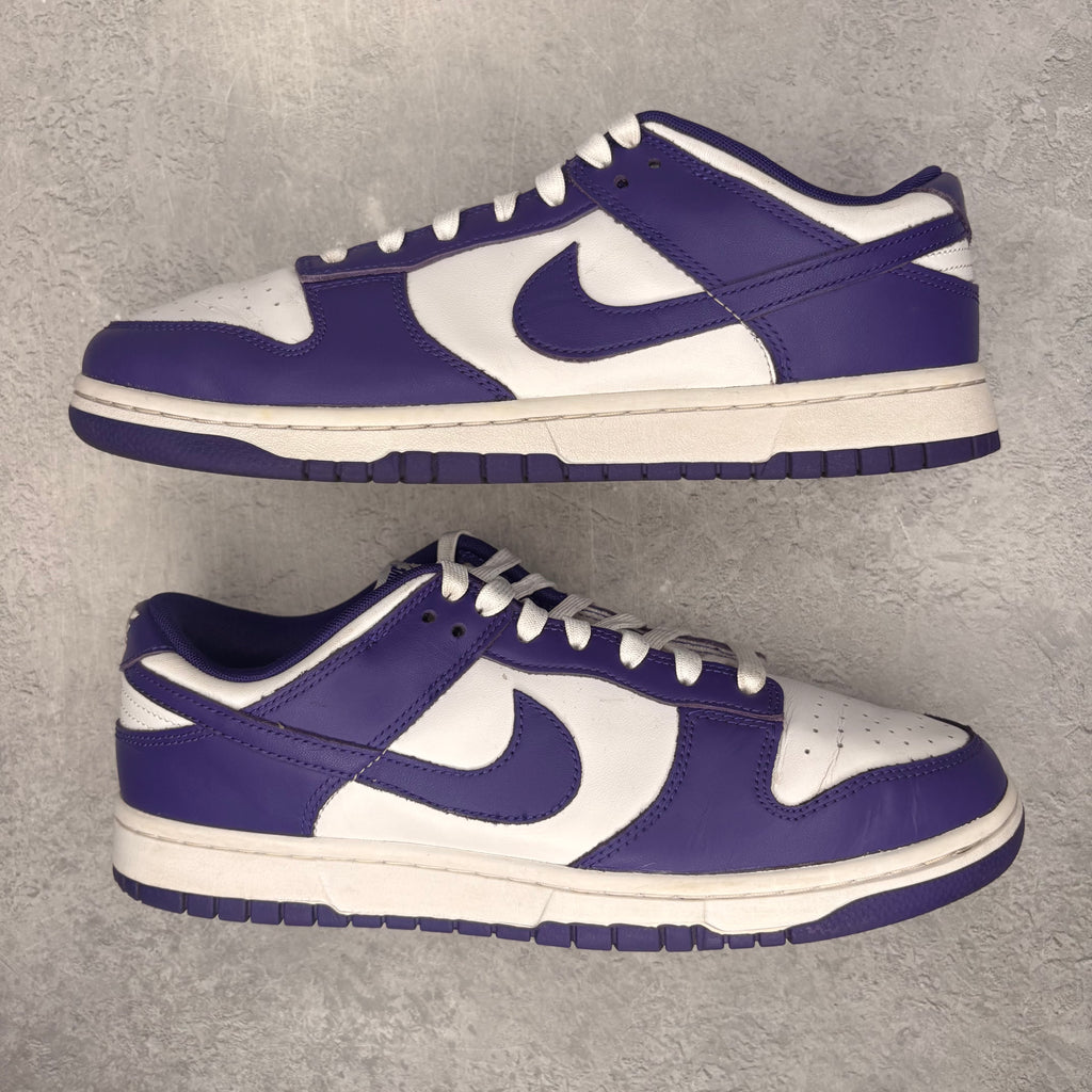 Nike Dunk Low Championship Court Purple *pre-owned* SIZE 10.5