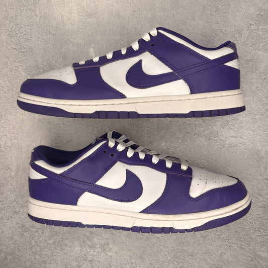 Nike Dunk Low Championship Court Purple *pre - owned* SIZE 10.5 - Kicks Collective PA - Nike - DD1391-104 - Men's Shoes - 10M/11.5W - Pre - Owned - No Box