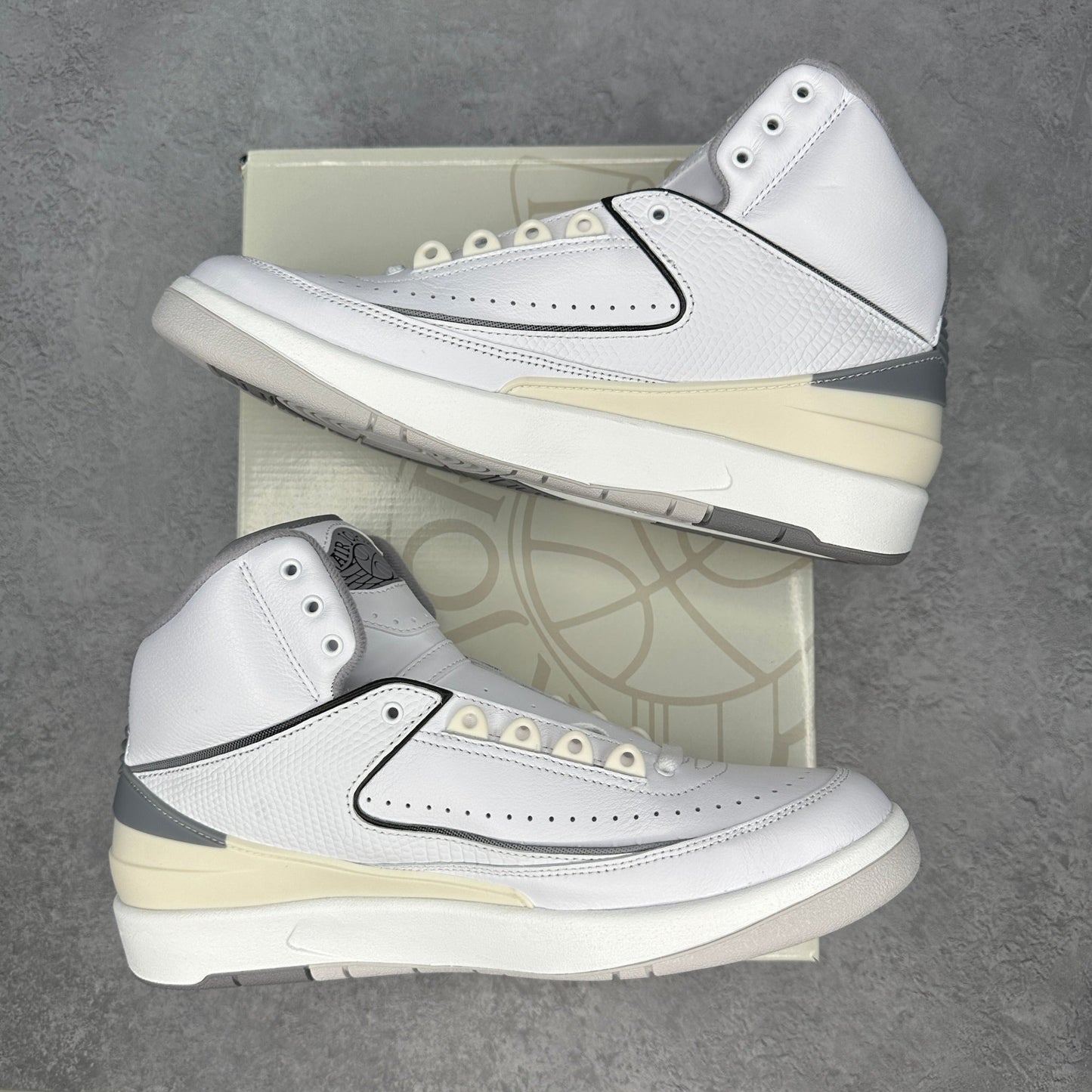 Jordan 2 Retro Cement Grey - Kicks Collective PA - Jordan - DR8884 - 100 - Men's Shoes - 10M/11.5W - Brand New