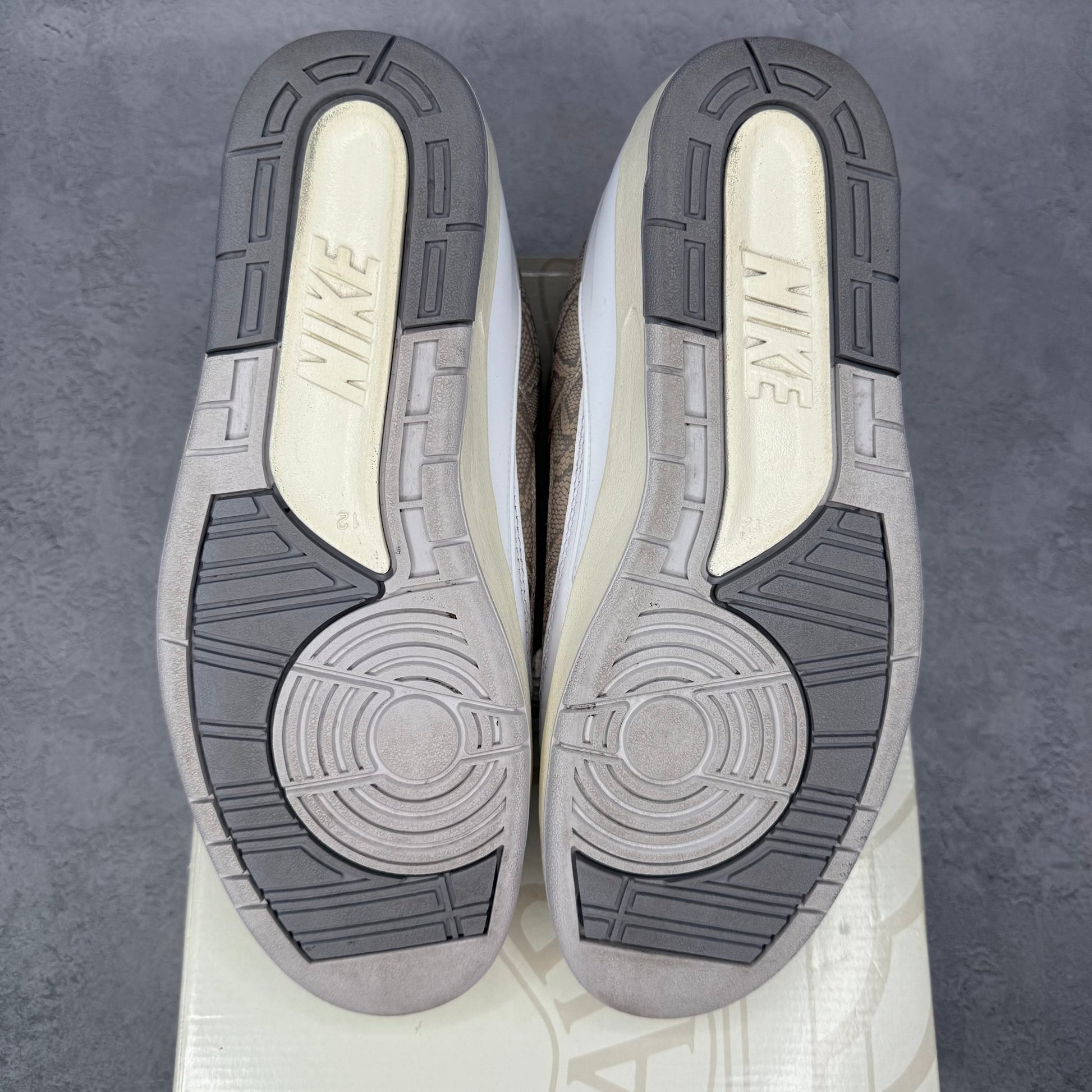 Jordan 2 Retro Low Python *pre - owned* SIZE 12 - Kicks Collective PA - Jordan - DV9956-100 - Men's Shoes - 12M/13.5W - Pre - Owned