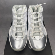 Reebok Question Mid 25th Anniversary Silver Toe pre-owned size 10.5