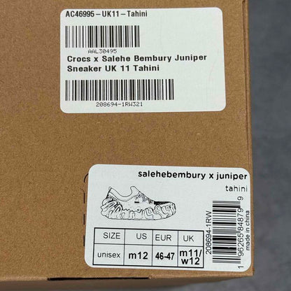 Crocs Pollex Juniper by Salehe Bembury Tahini