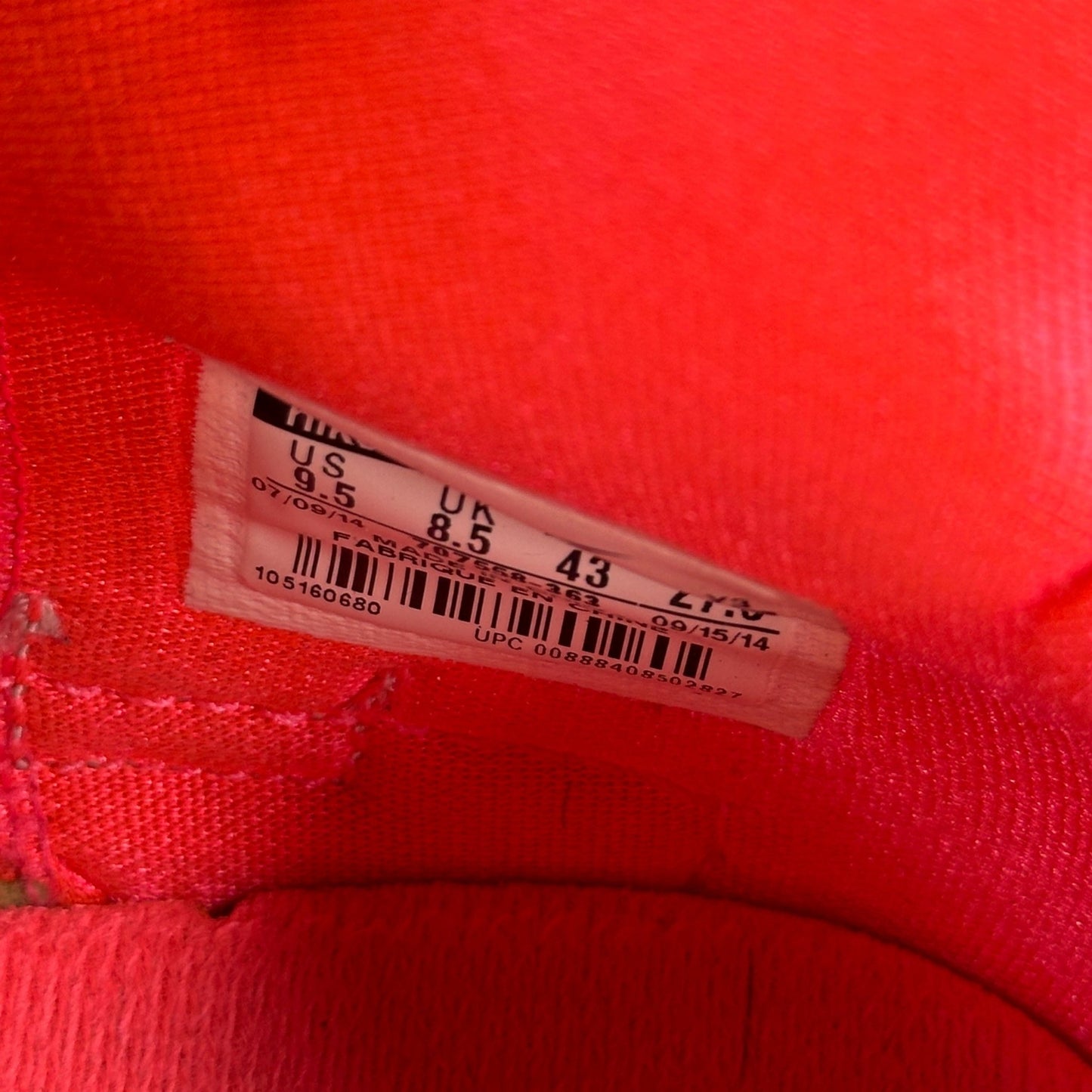 Nike LeBron 12 Akron Birch *pre - owned* SIZE 9.5 - Kicks Collective PA - Nike - 707558-363 - Men's Shoes - 9.5M/11W - Pre - Owned