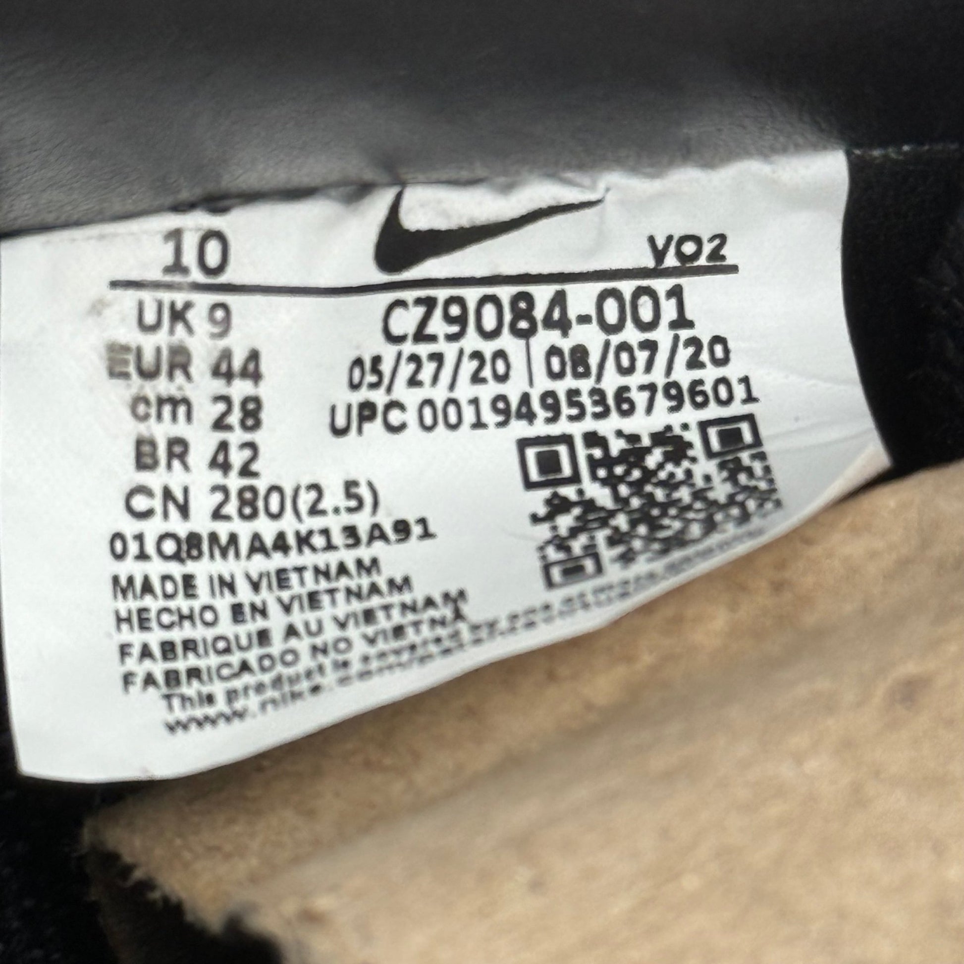 Nike Air Force 1 Low Stussy Black - Kicks Collective PA - Nike - CZ9084-001 - Men's Shoes - 10M/11.5W - Brand New