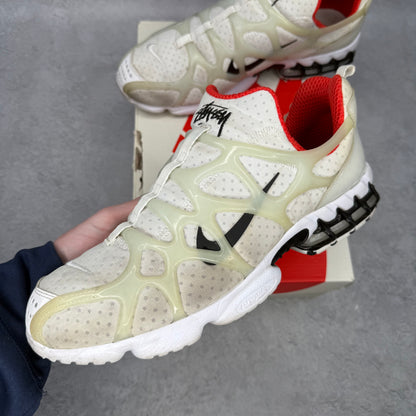 Nike Air Kukini Spiridon Cage 2 Stussy White *pre-owned* SIZE 12