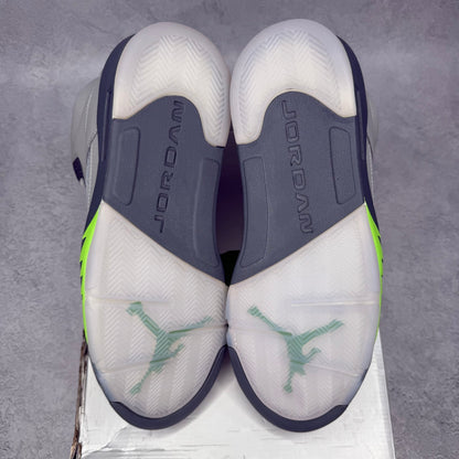 Jordan 5 Retro Green Bean (2022) - Kicks Collective PA - Jordan - DM9014-003 - Men's Shoes - 11.5M/13W - Brand New - Original Box (Damaged)