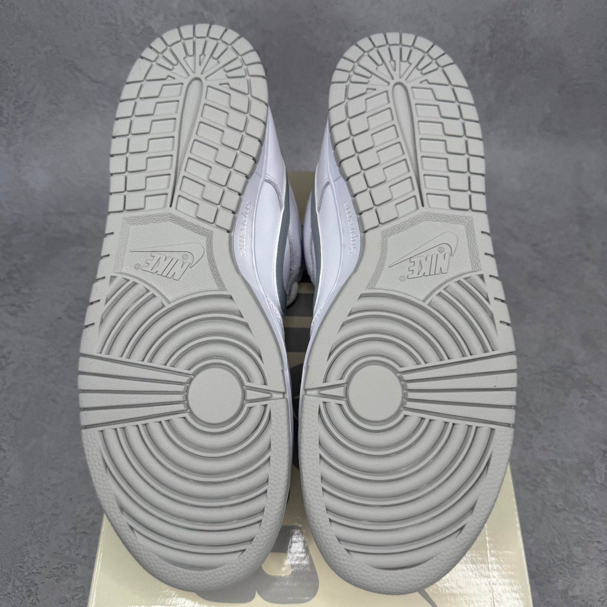 Nike SB Dunk Low Supreme 94 White Metallic Silver - Kicks Collective PA - Nike - HQ8487 - 100 - Men's Shoes - 10M/11.5W - Brand New