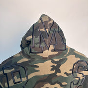 Supreme State Hooded Sweatshirt Woodland Camo *pre-owned* SIZE XL