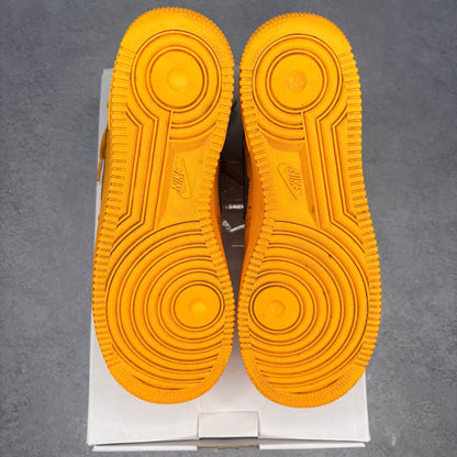 Nike Air Force 1 Low Off - White ICA University Gold *pre - owned* SIZE 9 - Kicks Collective PA - Nike - DD1876-700 - Men's Shoes - 9M/10.5W - Pre - Owned