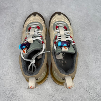 Nike Air Max 270 React ENG Travis Scott Cactus Trails *pre - owned* SIZE 8 - Kicks Collective PA - Nike - CT2864-200 - Men's Shoes - 8M/9.5W - Pre - Owned - No Box