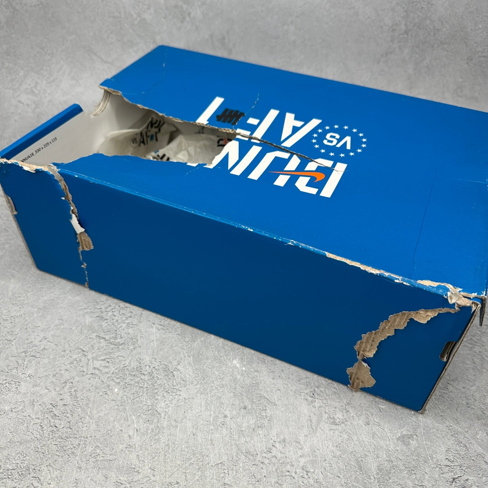 Nike Air Force 1 Low SP Undefeated 5 On It Blue Yellow Croc *pre - owned* SIZE 9 - Kicks Collective PA - Nike - DM8462-400 - Men's Shoes - 9M/10.5W - Pre - Owned - Original Box (Damaged)