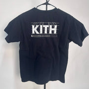 Kith Figure A Laying Down the Foundation Tee Black pre-owned size XLarge