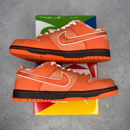 Nike SB Dunk Low Concepts Orange Lobster *pre-owned* SIZE 9