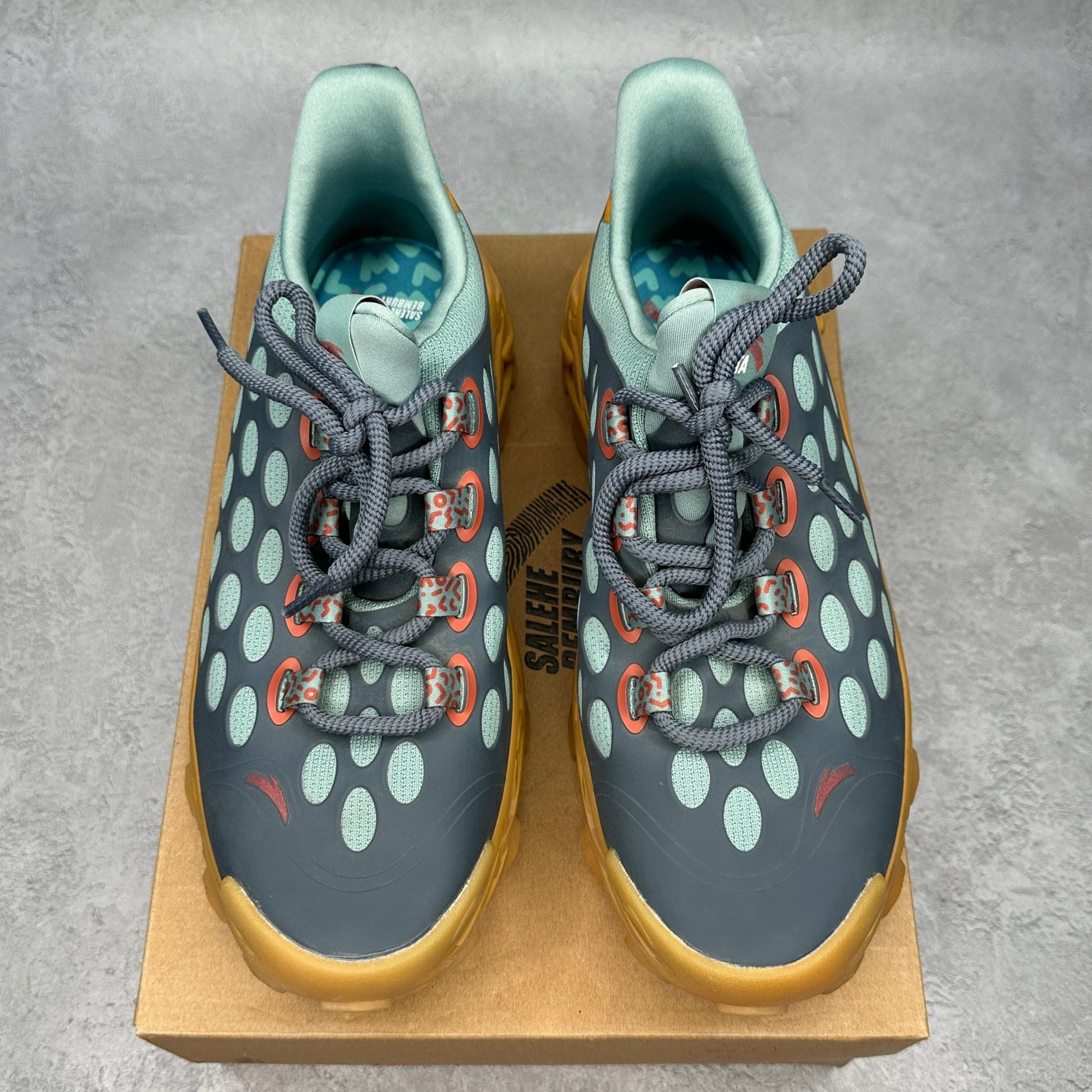 Anta SB - 02 Salehe Bembury Teal Gum *pre - owned* SIZE 10.5 - Kicks Collective PA - Anta - 112118820 - 2 - Men's Shoes - 10.5M/12W - Pre - Owned