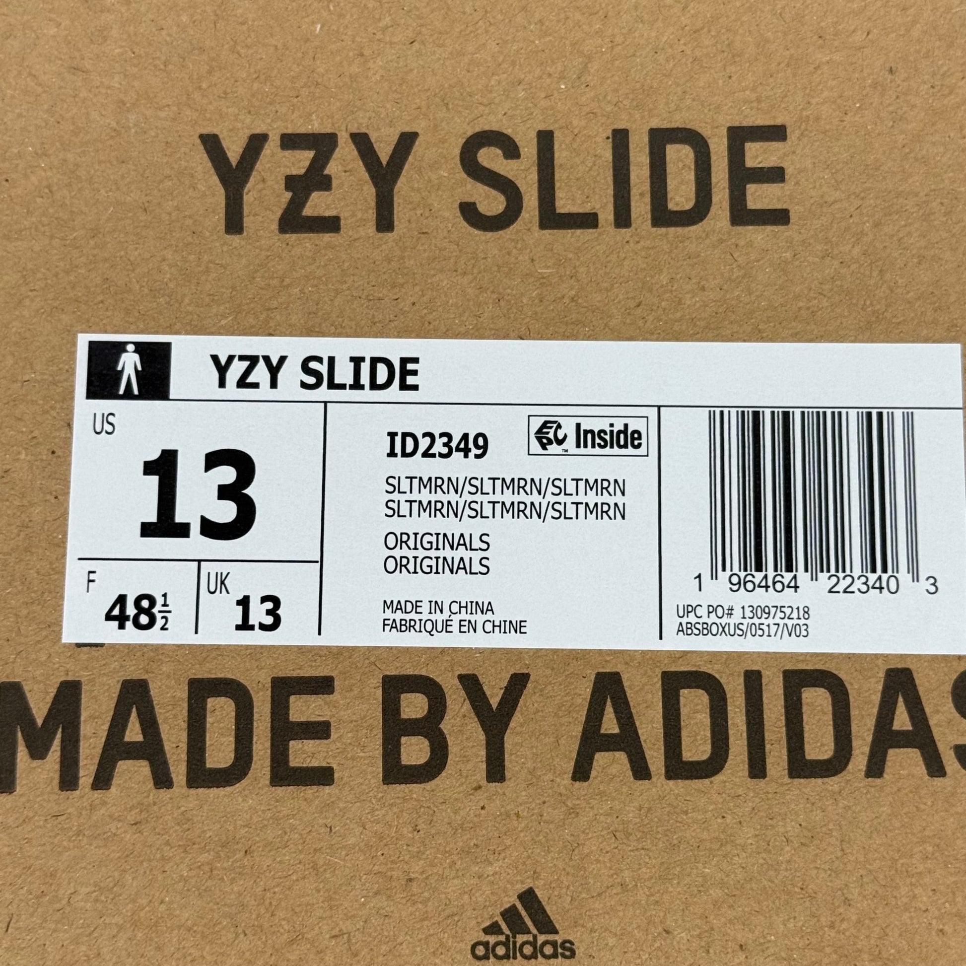 adidas Yeezy Slide Slate Marine - Kicks Collective PA - adidas - ID2349 - Men's Shoes - 13M/14.5W - Brand New