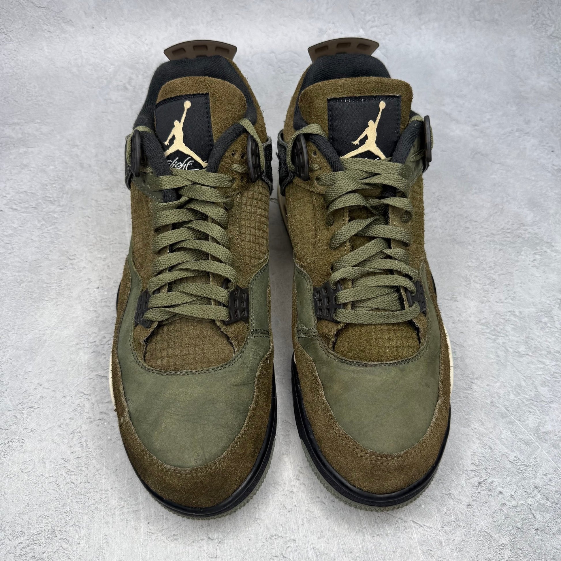 Jordan 4 Retro SE Craft Medium Olive *pre - owned* SIZE 12 - Kicks Collective PA - Jordan - FB9927-200 - Men's Shoes - 12M/13.5W - Pre - Owned - No Box