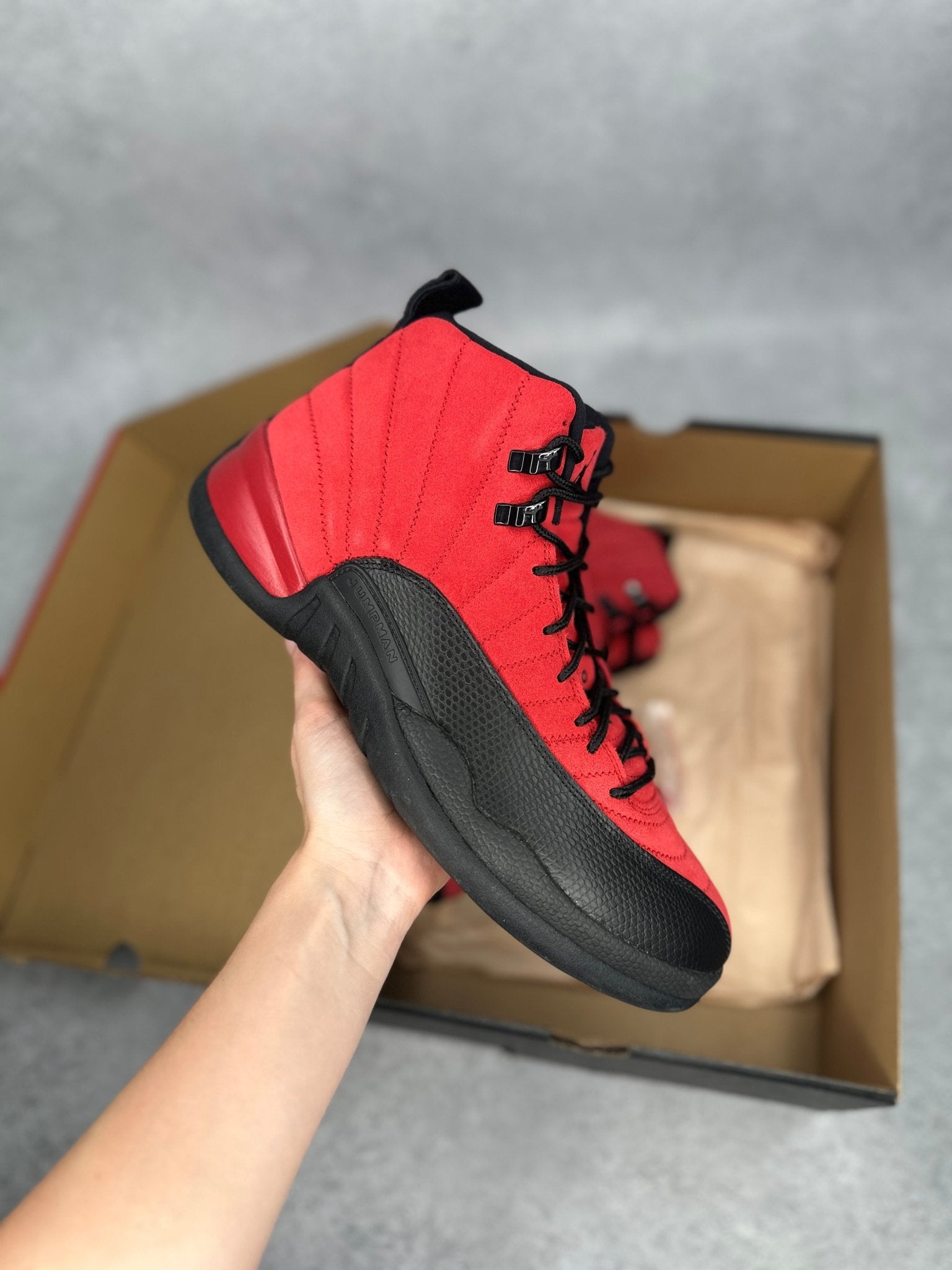 Jordan 12 Retro Reverse Flu Game *pre - owned* SIZE 10.5 - Kicks Collective PA - Jordan - CT8013 - 602 - Men's Shoes - 10.5M/12W - Pre - Owned