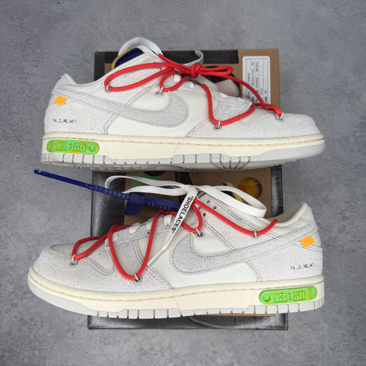 Nike Dunk Low Off-White Lot 13 pre-owned size 11