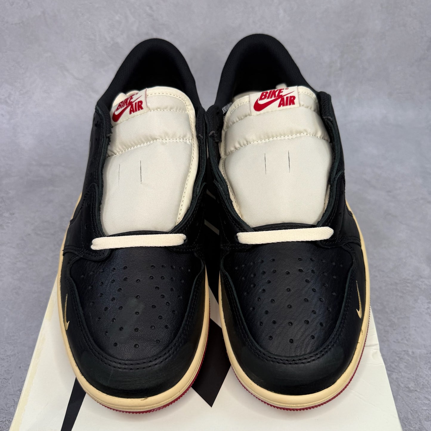 Jordan 1 Retro Low OG Nigel Sylvester Better With Time - Kicks Collective PA - Jordan - IB8958 - 001 - Men's Shoes - 10.5M/12W - Brand New