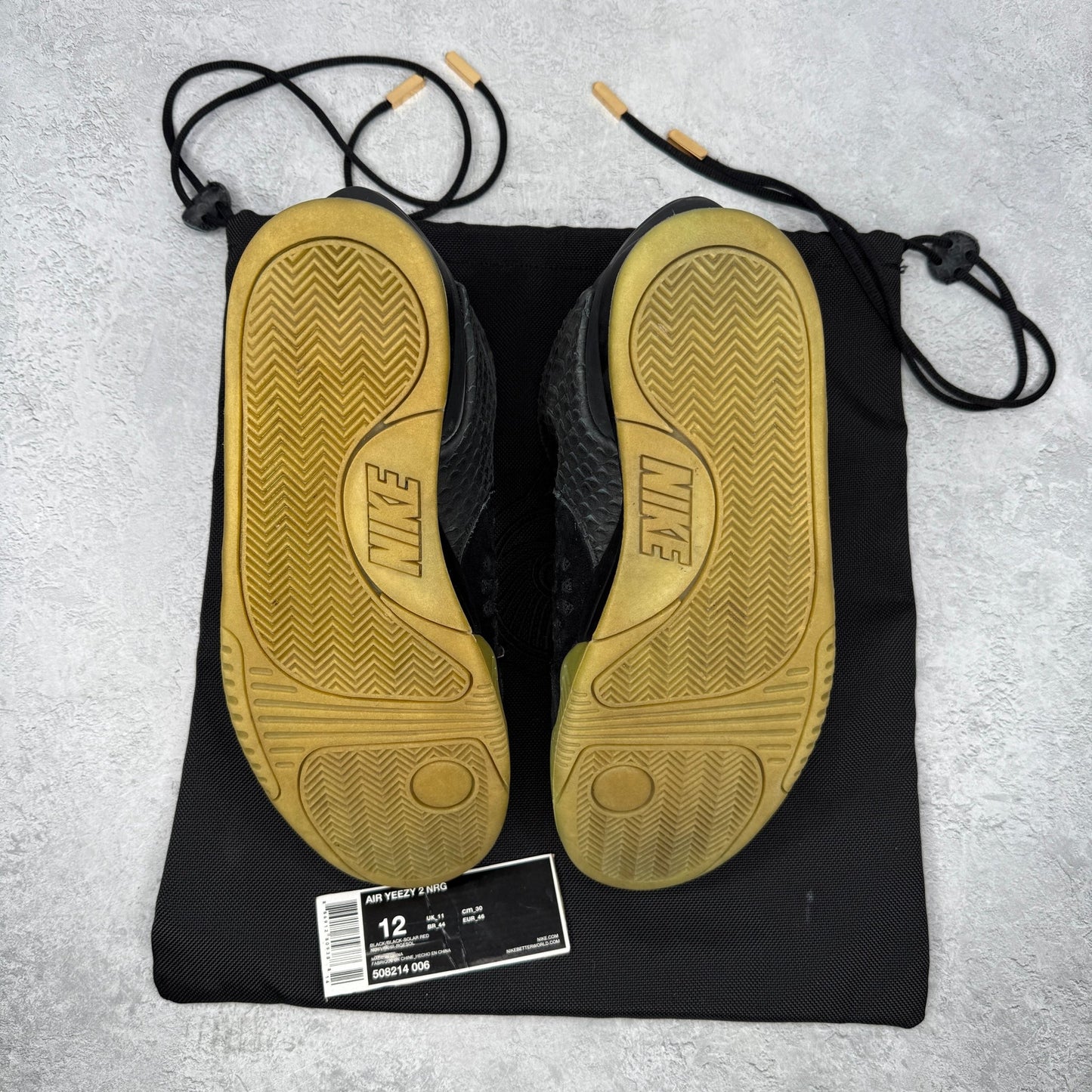 Nike Air Yeezy 2 Solar Red *pre - owned* SIZE 12 - Kicks Collective PA - Nike - 508214-006 - Men's Shoes - 12M/13.5W - Pre - Owned - No Box