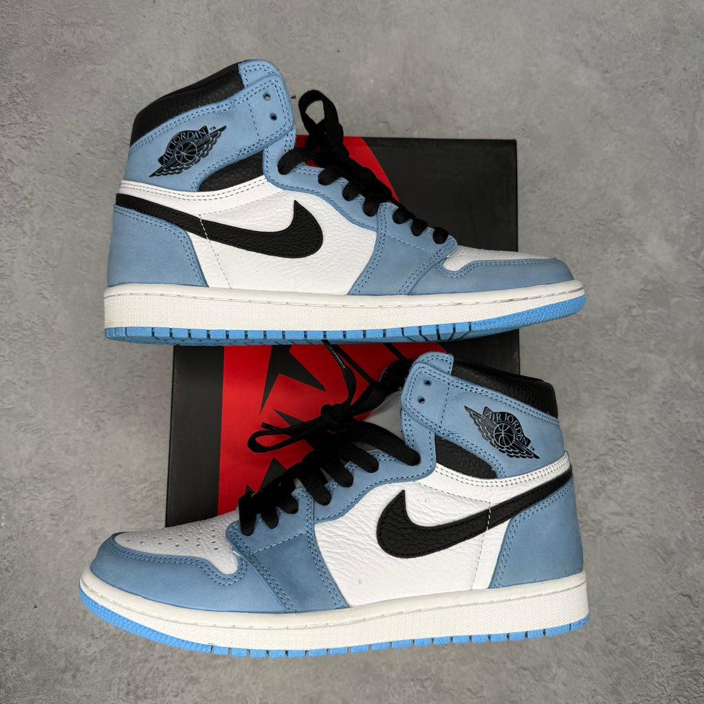 Jordan 1 Retro High OG University Blue *pre - owned* SIZE 8 - Kicks Collective PA - Jordan - 555088-134 - Men's Shoes - 8M/9.5W - Pre - Owned