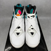 Jordan 8 Retro South Beach *pre-owned* SIZE 9.5