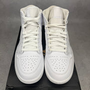 Jordan 1 Mid Triple White pre-owned size 8