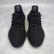 adidas Yeezy Boost 350 V2 Black Red *pre-owned* SIZE 11.5