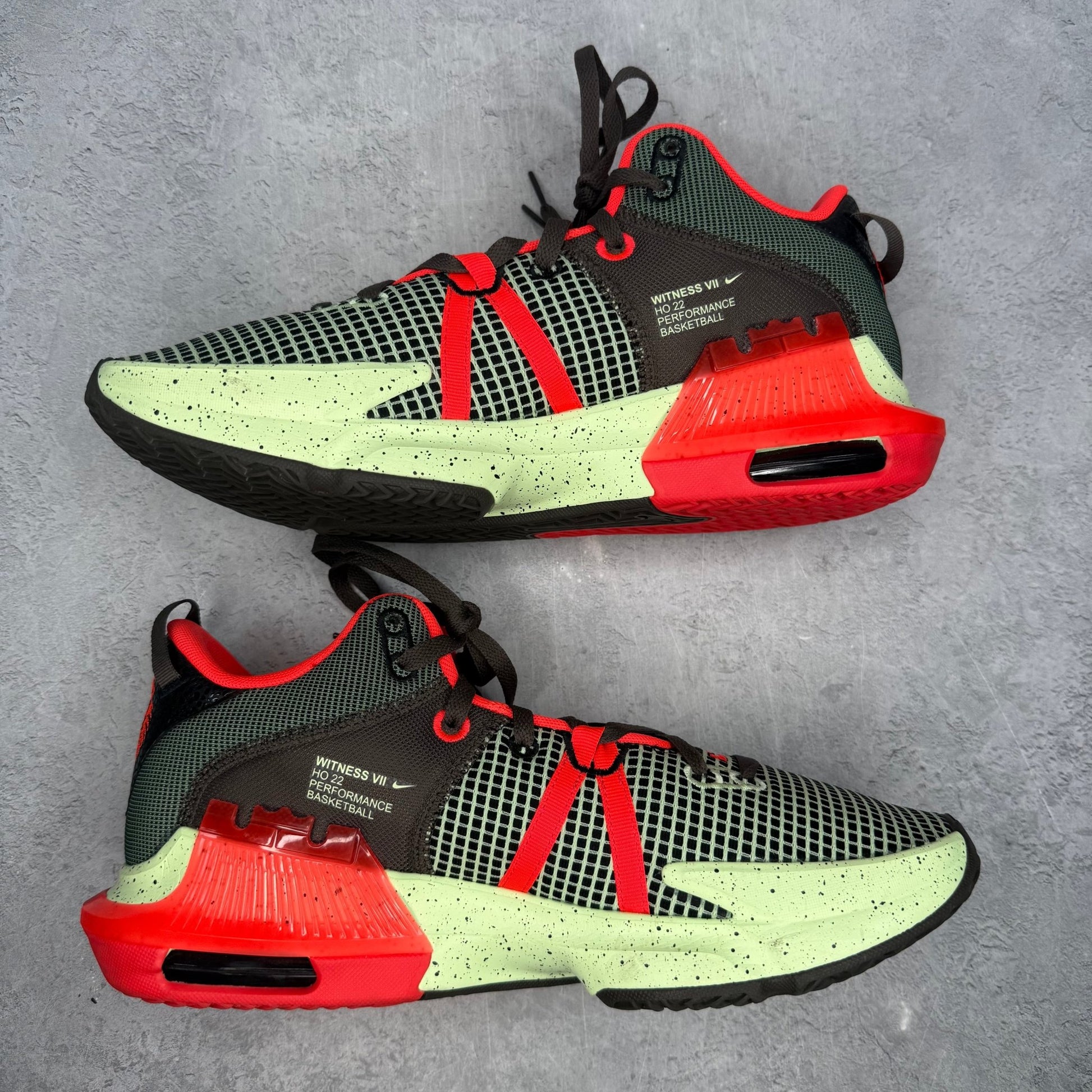 Nike LeBron Witness 8 Bright Crimson Alligator *pre - owned* SIZE 12 - Kicks Collective PA - Nike - DM1123-001 / DM1122-001 - Men's Shoes - 12M/13.5W - Pre - Owned - No Box