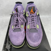 Jordan 4 Retro Canyon Purple (Women's) pre-owned size 13.5W