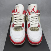 Jordan 4 Retro Fire Red (2020) *pre - owned* SIZE 8.5 - Kicks Collective PA - Jordan - DC7770-160 - Men's Shoes - 8.5M/10W - Pre - Owned - Original Box (Damaged)