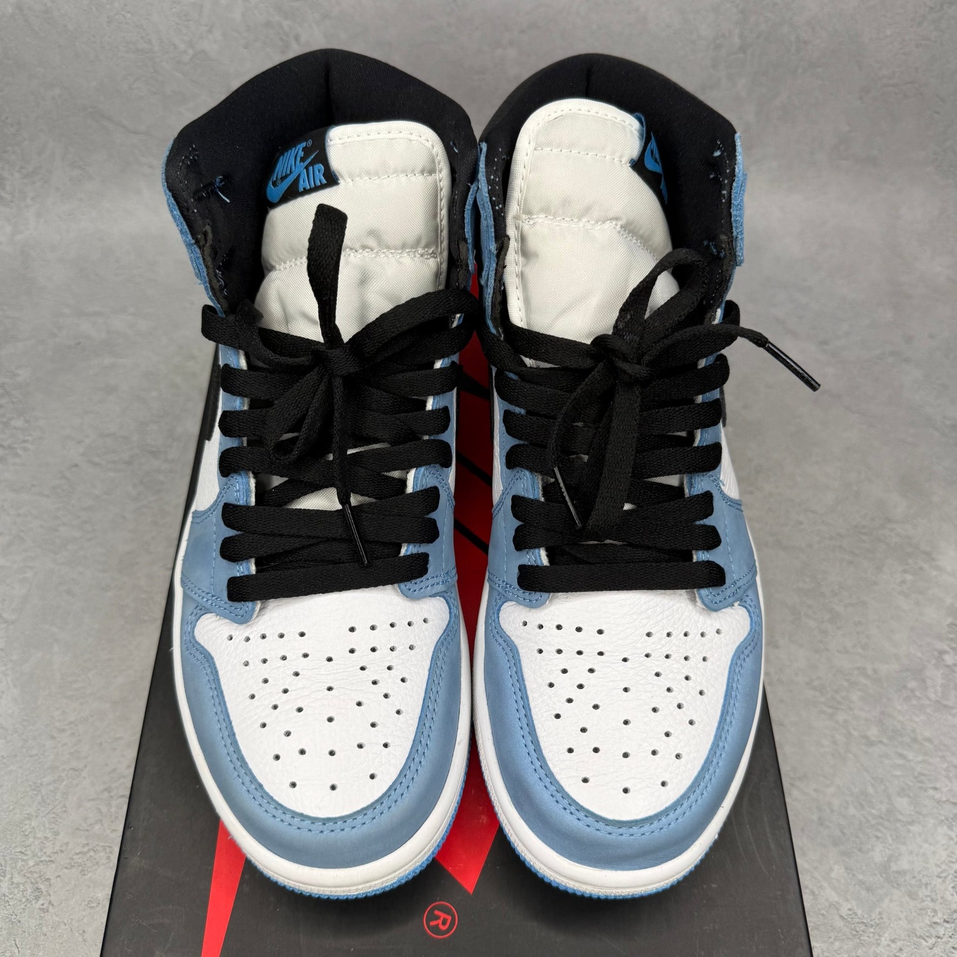 Jordan 1 Retro High OG University Blue *pre - owned* SIZE 8 - Kicks Collective PA - Jordan - 555088-134 - Men's Shoes - 8M/9.5W - Pre - Owned