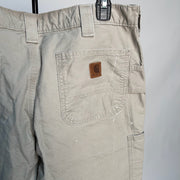 Carhartt Pocket Painter Jeans Tan/Cream *pre-owned* SIZE 36/30