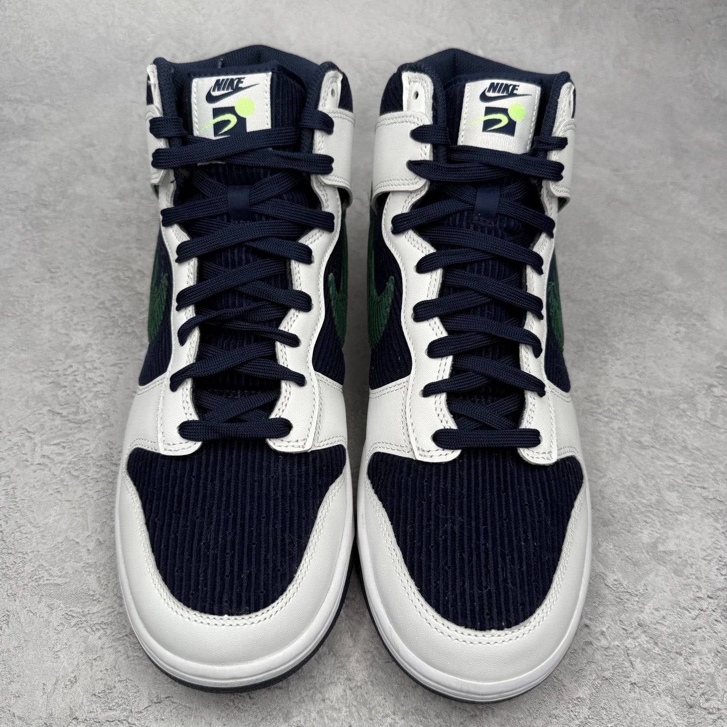 Nike Dunk High Sports Specialties White Navy *pre - owned* SIZE 11 - Kicks Collective PA - Nike - DH0953 - 400 - Men's Shoes - 11M/12.5W - Pre - Owned