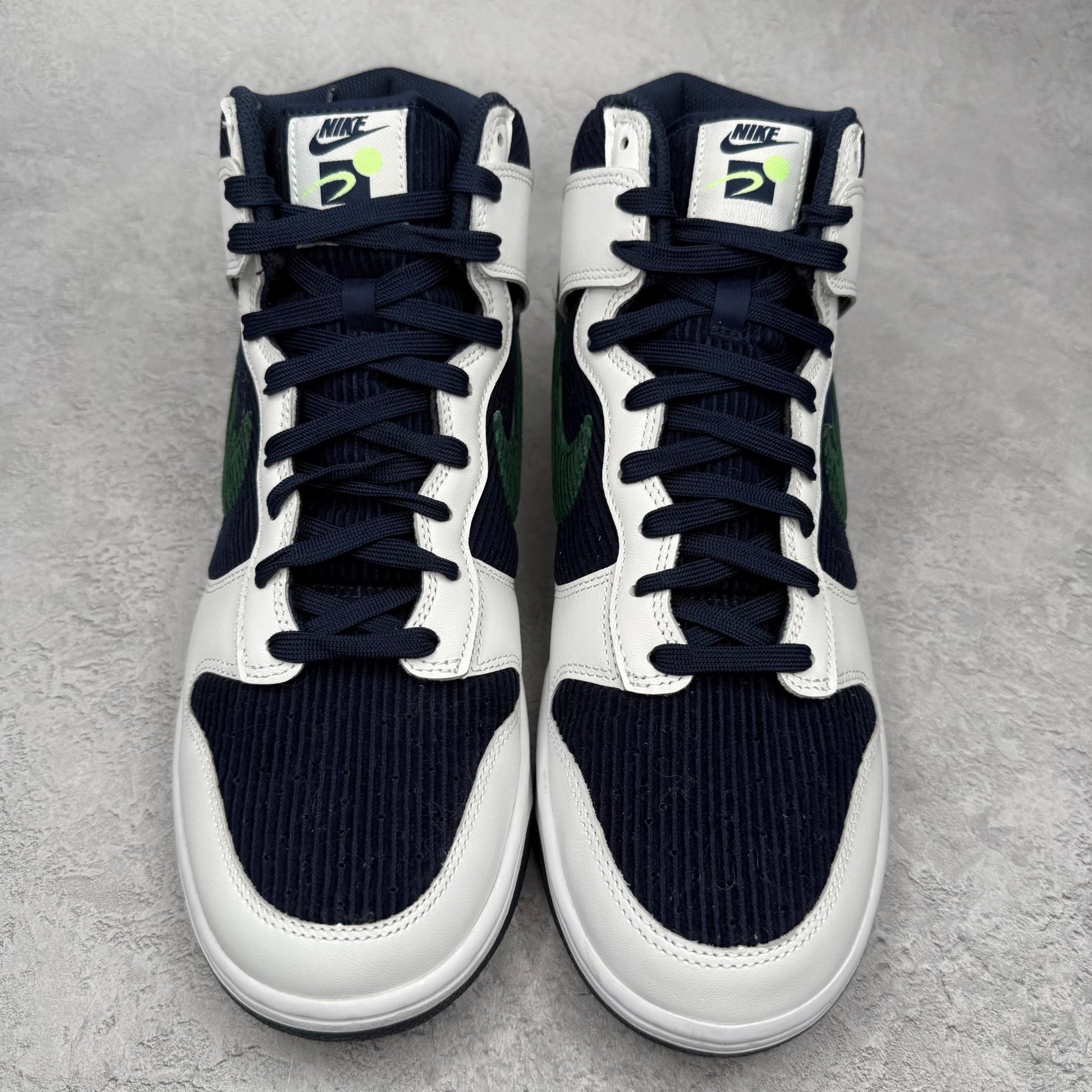Nike Dunk High Sports Specialties White Navy *pre - owned* SIZE 11 - Kicks Collective PA - Nike - DH0953 - 400 - Men's Shoes - 11M/12.5W - Pre - Owned