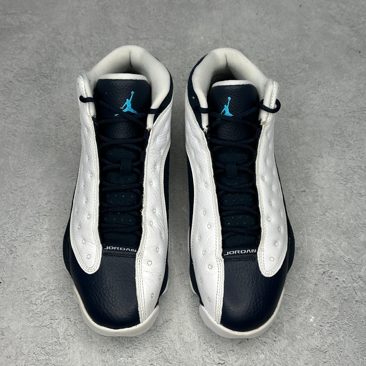 Jordan 13 Retro Obsidian Powder Blue White *pre-owned* SIZE 8.5