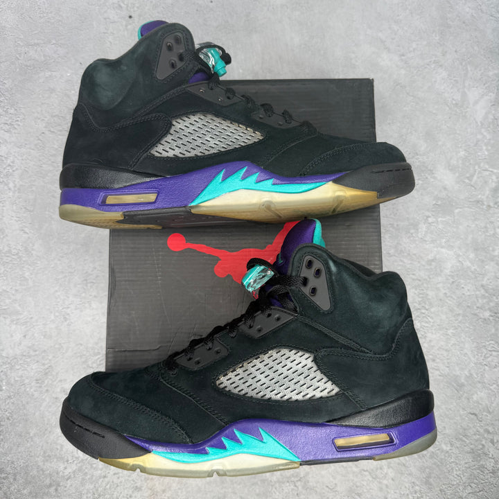 Jordan 5 Retro Black Grape (2013) *pre-owned* SIZE 9.5